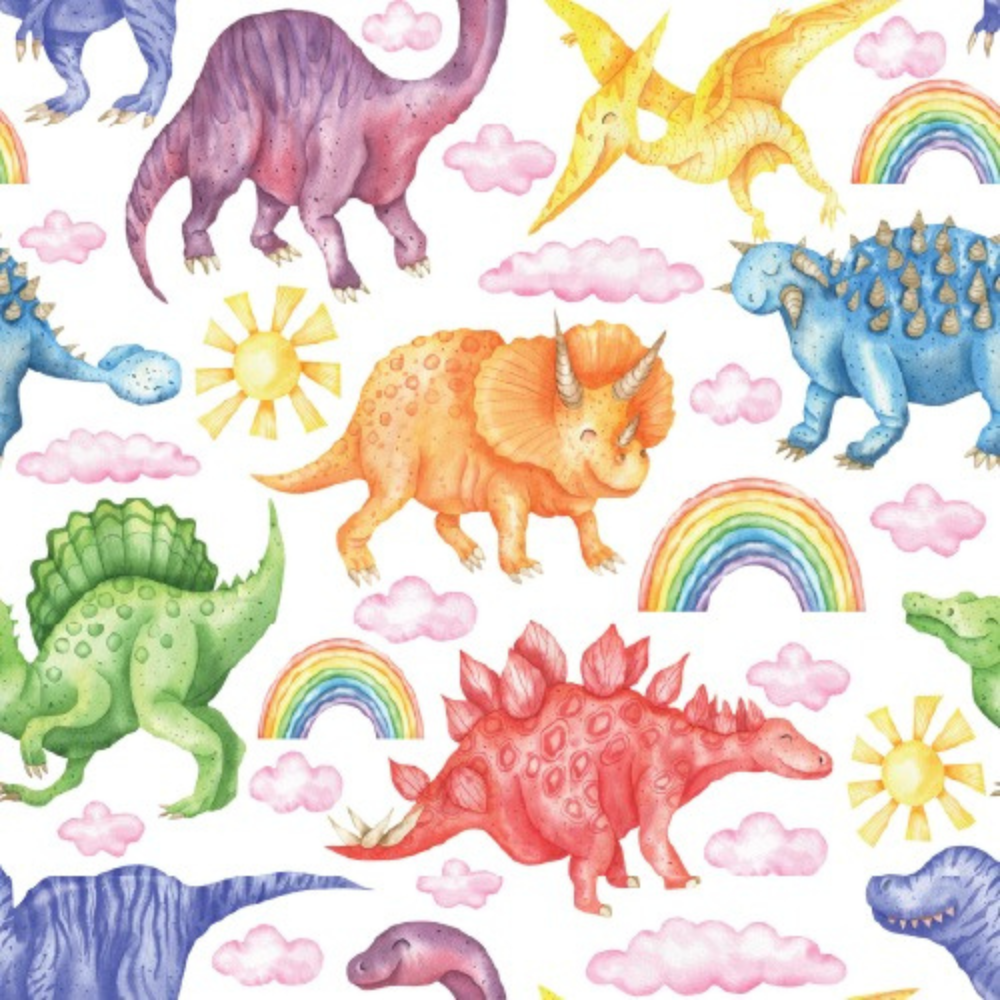 Dream Diaper 3.0 Natural Fiber Pocket Diaper - Jurassic Joy