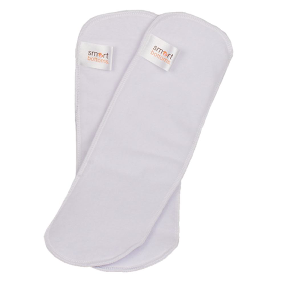 Smart Bottoms Cloth Diaper Hemp/Cotton Blend Booster 2 Pack