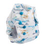 Smart Bottoms - Born Smart 2.0 newborn cloth diaper - First Flight - Vintage airplanes cloth diaper print - organic cotton newborn cloth diaper