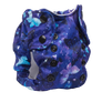 Smart Bottoms - Newborn cloth diaper - Born Smart newborn cloth diaper - Little Wings - blue butterflies cotton cloth diaper