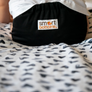 Smart Bottoms - Dream Diaper 2.0 cloth diaper - Basic Black color cloth diaper -  Organic cotton cloth diaper