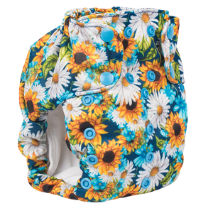 Smart Bottoms - Dream Diaper 2.0 - Cloth diaper - Sunflower print cloth diaper
