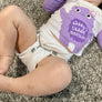 Smart Bottoms - Flat Diaper - hemp viscose and organic cotton fleece diaper - cotton diaper