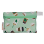 Smart Bottoms - Mini Wet Bag - Daily Grind - Waterproof coffee print zipper bag