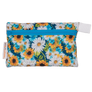 Smart Bottoms - Mini Wet Bag - Hello Sunshine Print - waterproof bag - sunflower print bag