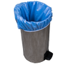 Smart Bottoms - Pail Liner - blue Diaper pail liner - Storm - cloth diaper storage - Reusable garbage can liner bag