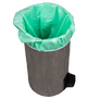 Smart Bottoms - Pail Liner - green Diaper pail liner - Dublin - cloth diaper storage - Reusable garbage bag liner