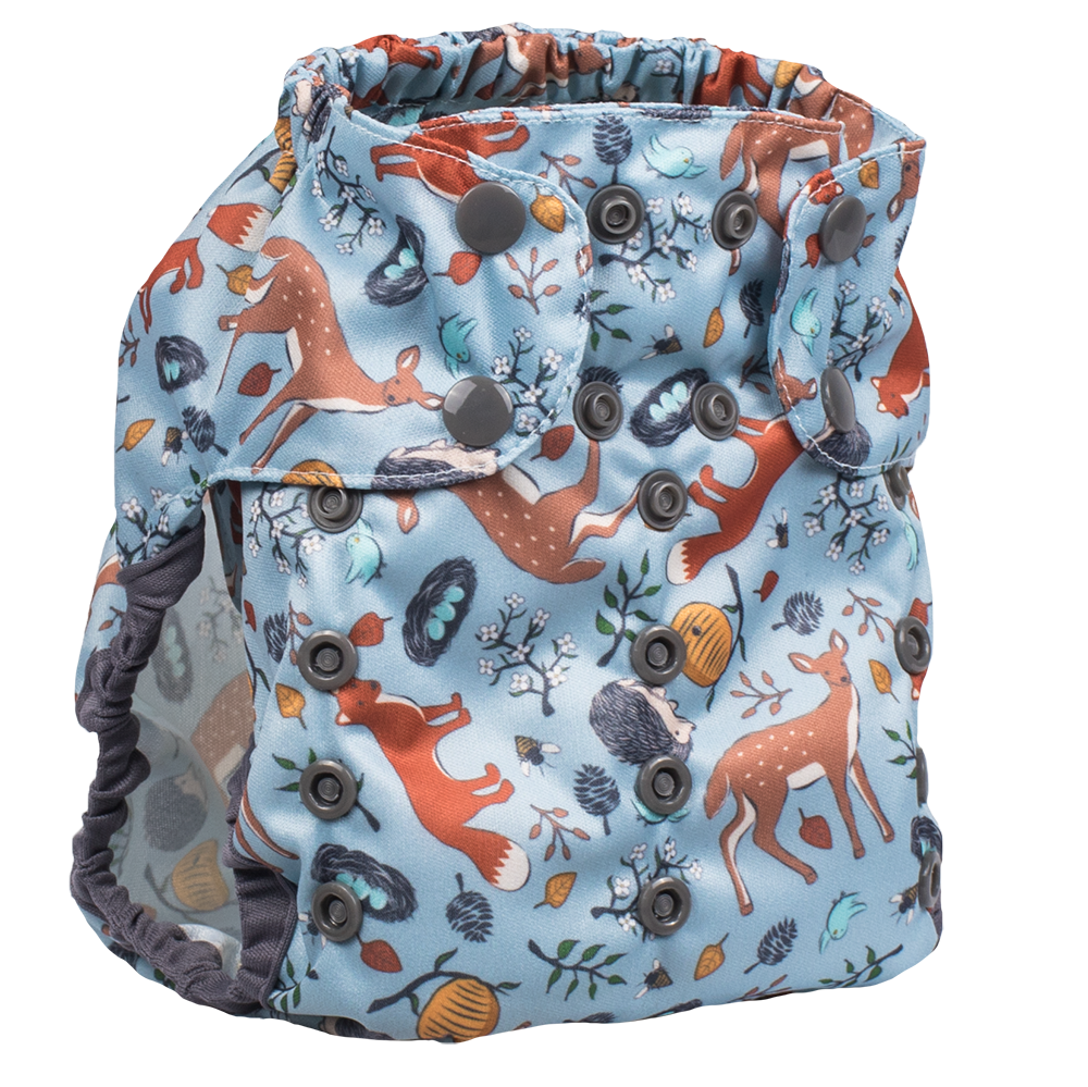 Too Smart Diaper Cover 2.0 - Forest Friends – Smart Bottoms