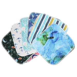 Assorted Cloth Wipes - smart bottoms - cute and soft wash cloth 
