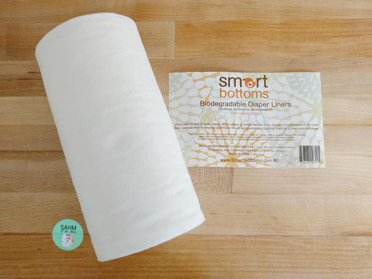 Smart Bottoms biodegradable cloth diaper liners