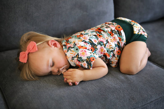 Baby Sleeping with Training Pants