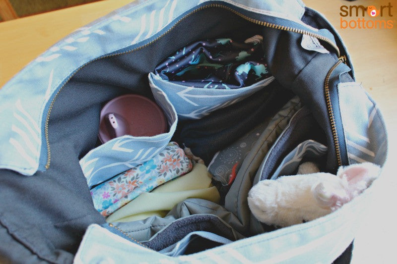Smart Bottoms haversack diaper bag