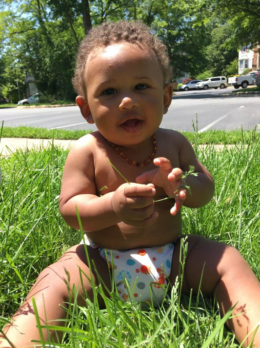 Smart Bottoms cloth diapers are all natural, 100% organic cotton, and made in the USA
