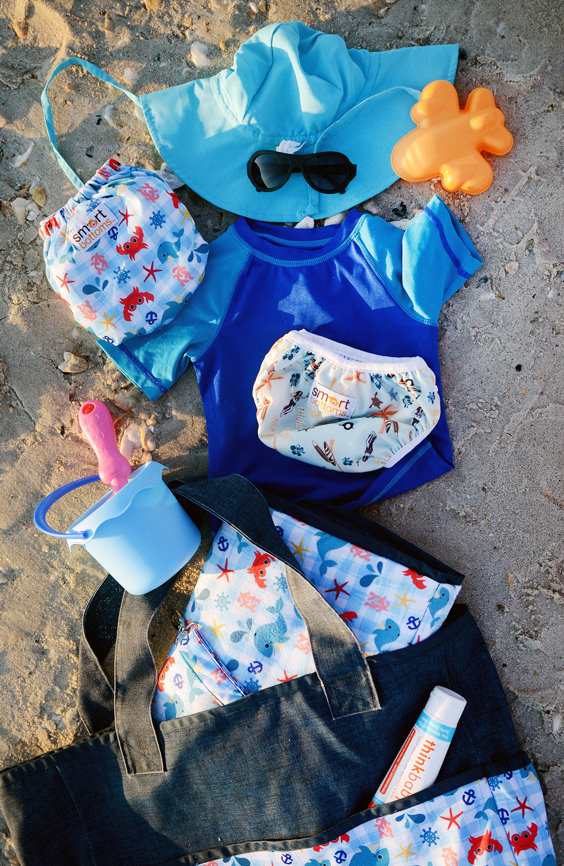Smart Bottoms cloth diapers offer an organic cloth diapering system that is 100% made in the United States.