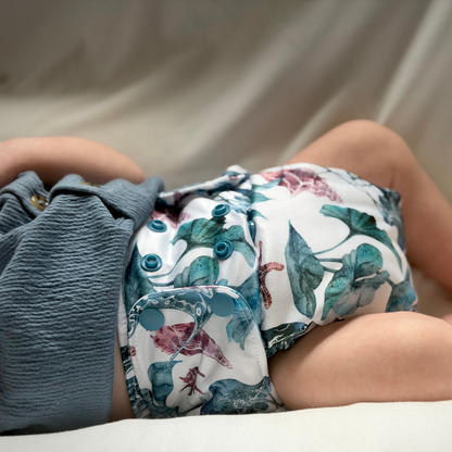 Dream Diaper 3.0 Natural Fiber Pocket Diaper - Catch Some Rays