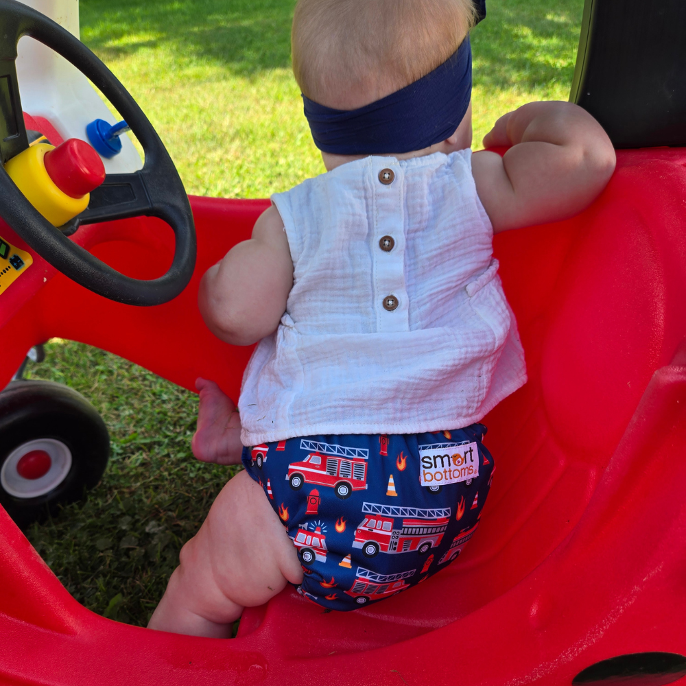 Dream Diaper 3.0 Natural Fiber Pocket Diaper - Ladder 10
