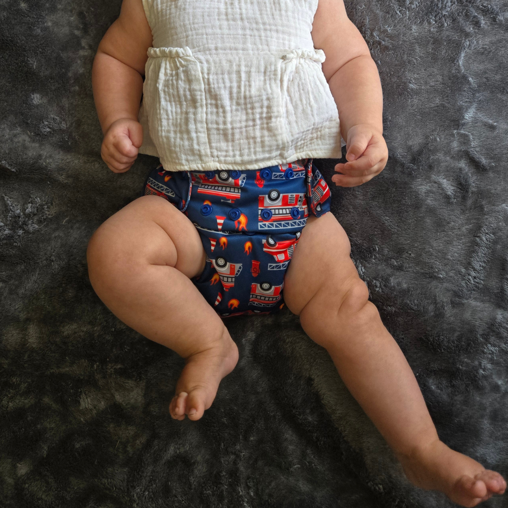 Dream Diaper 3.0 Natural Fiber Pocket Diaper - Ladder 10