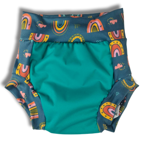 Pull-On Diaper - After The Storm (Turquoise)