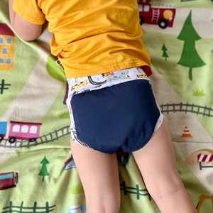 Pull-On Diaper - In Motion