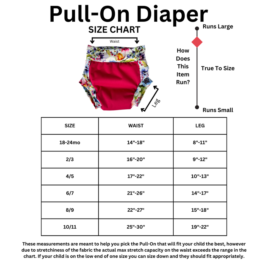 Pull-On Diaper - Deer Friends