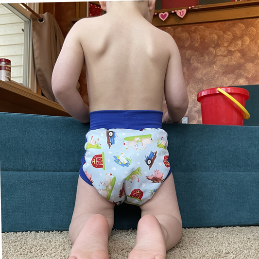 Pull-On Diaper - Barnyard Babies