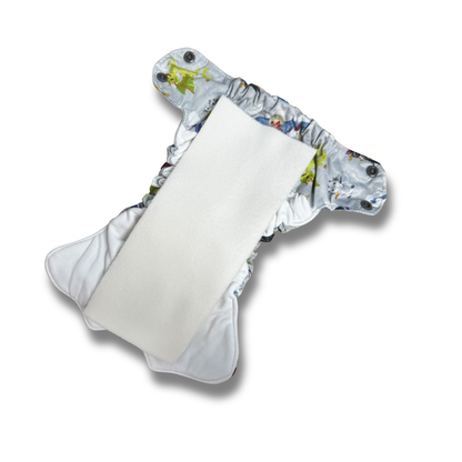 Newborn Stay Dry Cloth Diaper Fleece Liners 5 pack