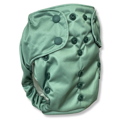 Dream Diaper 3.0 Natural Fiber Pocket Diaper - Moss
