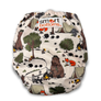 Dream Diaper 3.0 Natural Fiber Pocket Diaper - Happy Camper