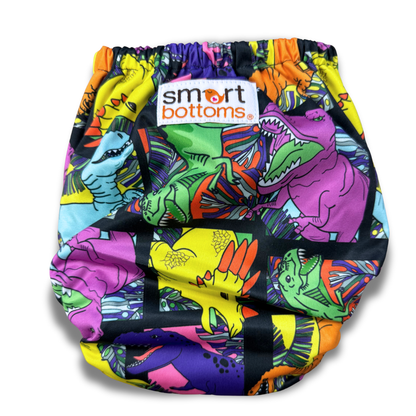Dream Diaper 3.0 Natural Fiber Pocket Diaper - Rad Raptor