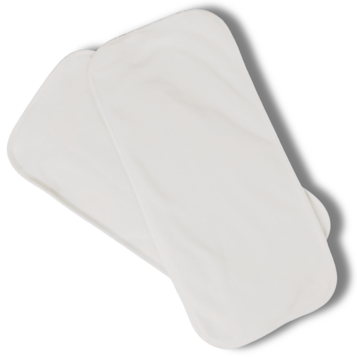 SECONDS - Pull-On Cloth Diaper Organic Cotton and Hemp Insert - 2 pack