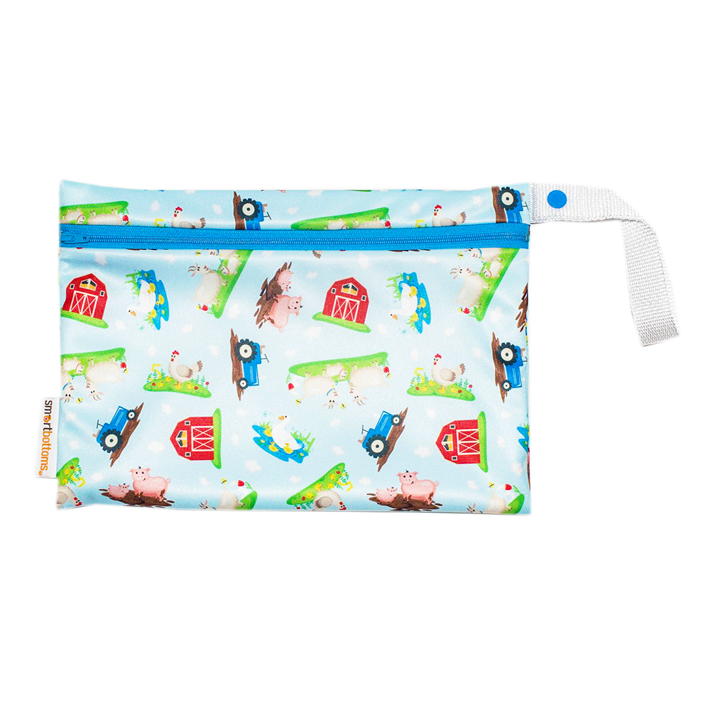 Small Wet Bag - Barnyard Babies