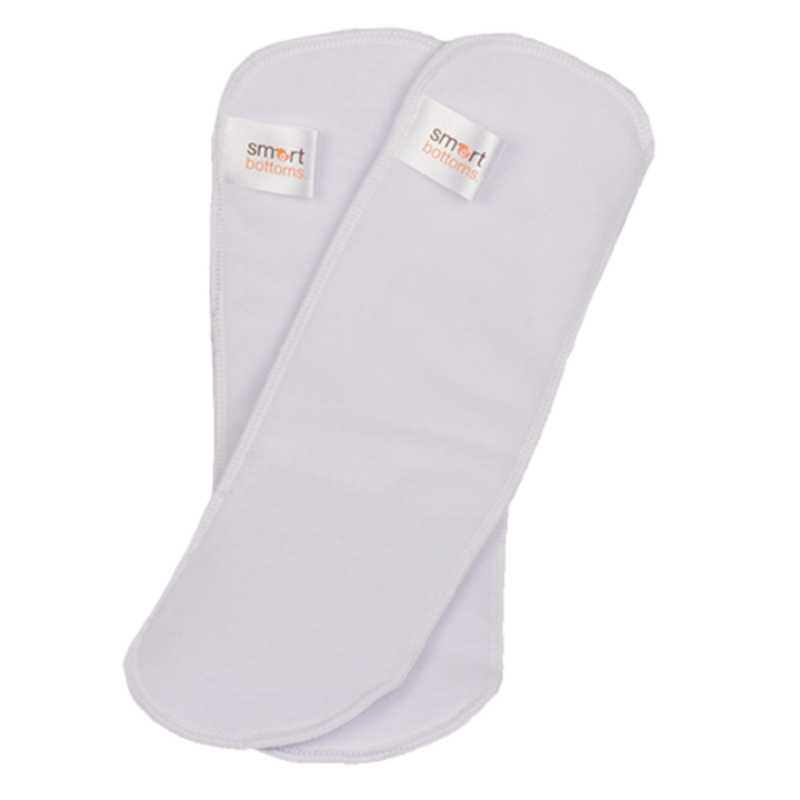 Newborn Cloth Diaper Organic Cotton and Hemp Insert - 2 pack