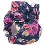 Smart Bottoms - Born Smart Newborn Diaper - Organic cloth diaper - Petit Bouquet - cute floral print newborn diaper