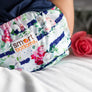 Smart Bottoms - Smart One 3.1 -  Belle Blossom - Floral with blue stripe newborn cloth diaper