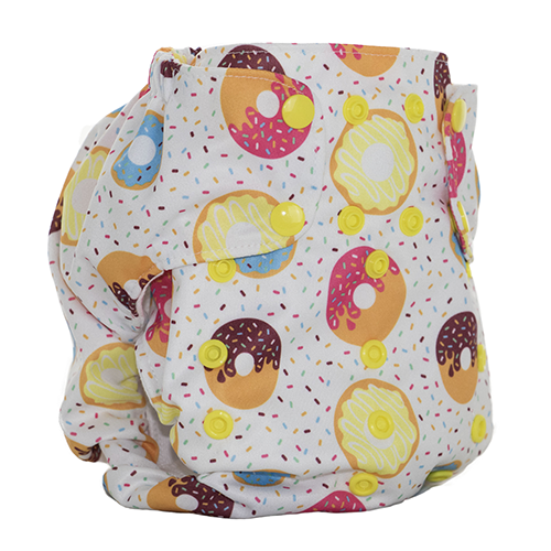 Smart Bottoms - Dream Diaper 2.0 cloth diaper - Sprinkles -  Donut cloth diaper  - organic cotton cloth diaper