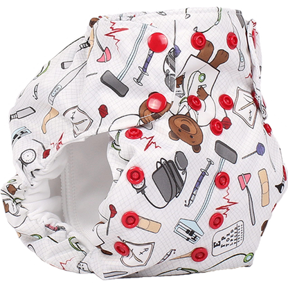 Smart Bottoms - Dream Diaper 2.0 cloth diaper - Doc print cloth diaper -  Organic cotton cloth diaper