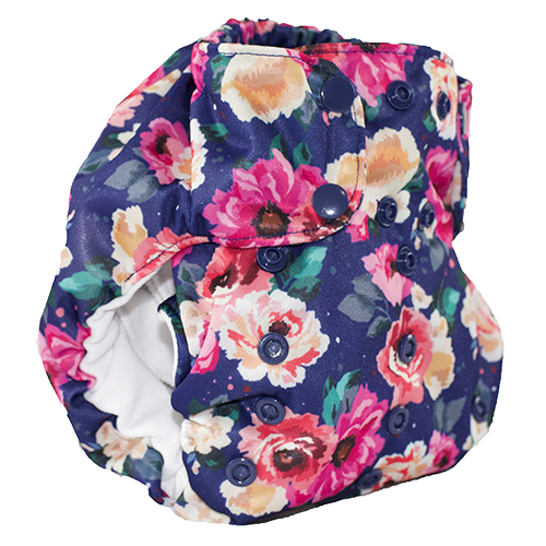 Dream Diaper 2.0 - Petit Bouquet - smart bottoms - floral cloth diaper print