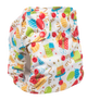 Smart Bottoms - Dream Diaper cloth diaper - Birthday Party - Balloons and streamers party print cloth diaper - organic cotton cloth diaper