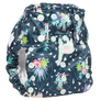 Smart Bottoms - Dream Diaper 2.0 - Tina llama print - Green llamas and succulent print cloth diaper
