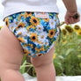 Smart Bottoms - Smart One 3.1 - Cloth diaper - Sunflower print cloth diaper