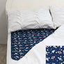 Mattress Pad - Explorer - smart bottoms - space theme mattress pad - absorbent mattress pad protector