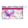 smart bottoms - mini wet bag - Chasing Rainbows - Unicorns and rainbows print bag - waterproof bag 