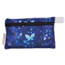 Smart Bottoms - mini wet bag - Little Wings - blue butterflies waterproof accessory bag