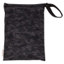 Smart Bottoms - On the Go wet bag - Incognito - waterproof cloth diaper bag - black camouflage print bag
