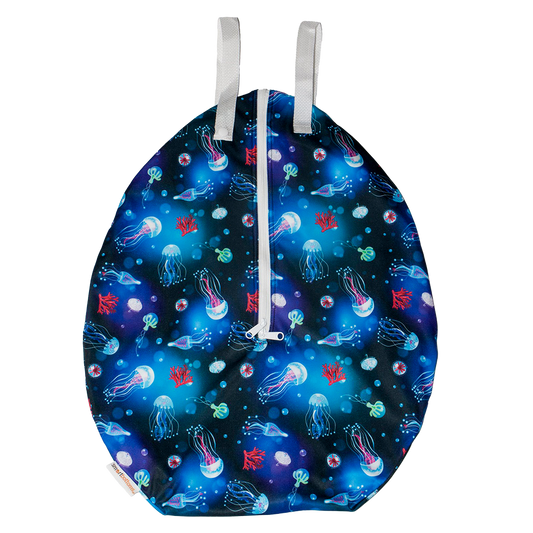 Hanging Wet Bag - Ocean Blooms