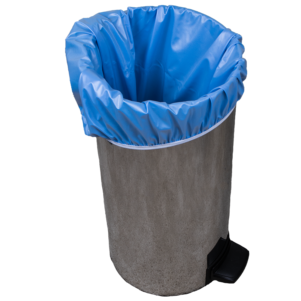 Smart Bottoms - Pail Liner - blue Diaper pail liner - Storm - cloth diaper storage - Reusable garbage can liner bag