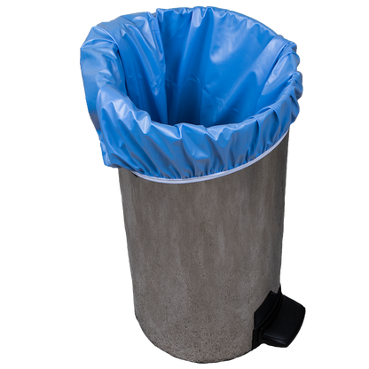 Smart Bottoms - Pail Liner - blue Diaper pail liner - Storm - cloth diaper storage - Reusable garbage can liner bag