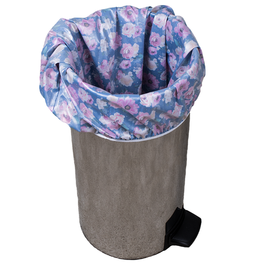 Smart Bottoms - Pail Liner - floral Diaper pail liner - Petit Bouquet - cloth diaper storage - Reusable garbage can bag liner