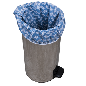 Smart Bottoms - Pail Liner - Bulldog Diaper pail liner - Sir Winston - cloth diaper storage - Reusable garbage can liner bag