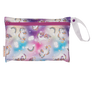 Smart Bottoms - Small Wet Bag - Chasing Rainbows print - cute rainbows and unicorns print waterproof cloth diaper bag